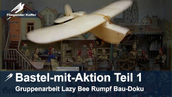 Lazy Bee, Parkflyer, Baudokumentation, Jugendarbeit