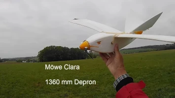 Möwe Clara, Depron, RC Modell, Himlmar Lange